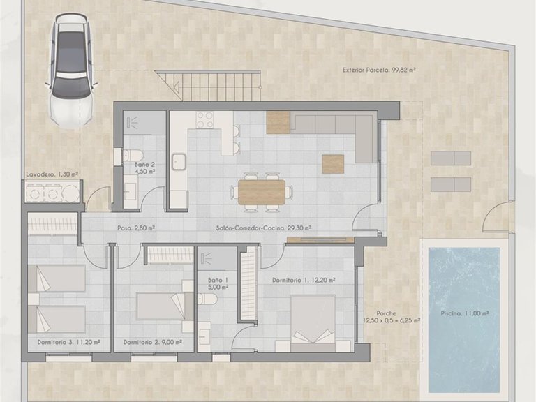 Town House for Sale in Torre Pacheco, Murcia 17