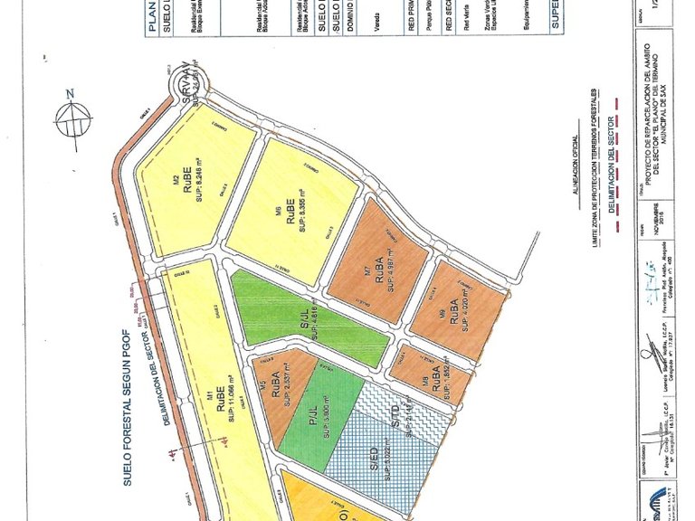Plot for Sale in Sax, Alicante 1