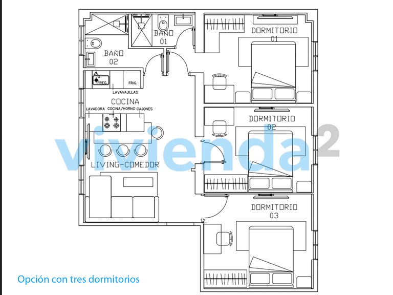 Apartment for Sale in Valverde, Madrid 34