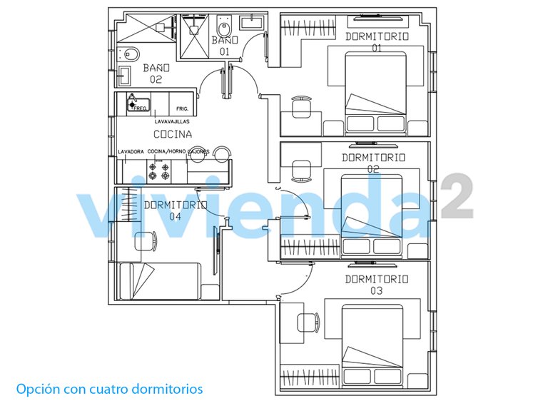 Apartment for Sale in Valverde, Madrid 36