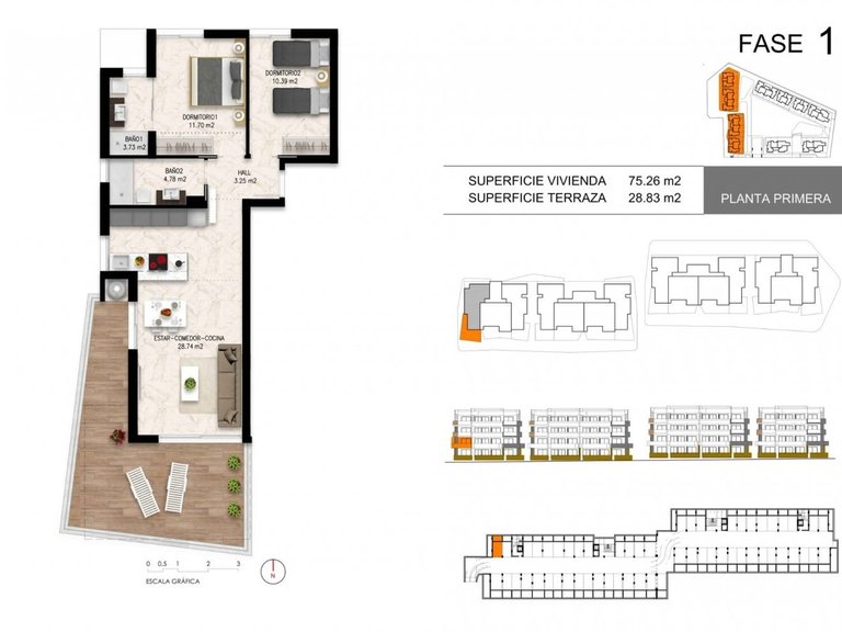 Apartment for Sale in Playa Flamenca, Alicante 19