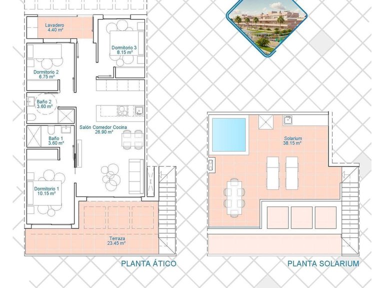 Penthouse for Sale in Pilar De La Horadada, Alicante 32