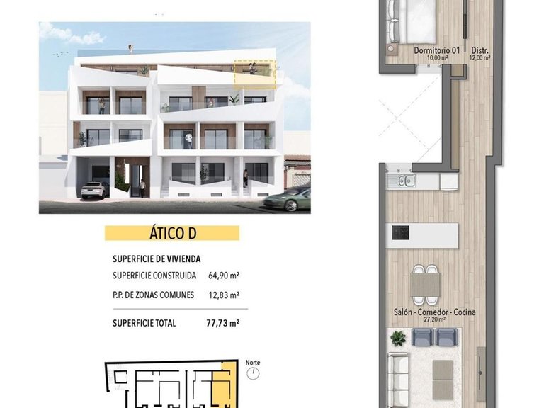 Penthouse for Sale in Torrevieja, Alicante 12