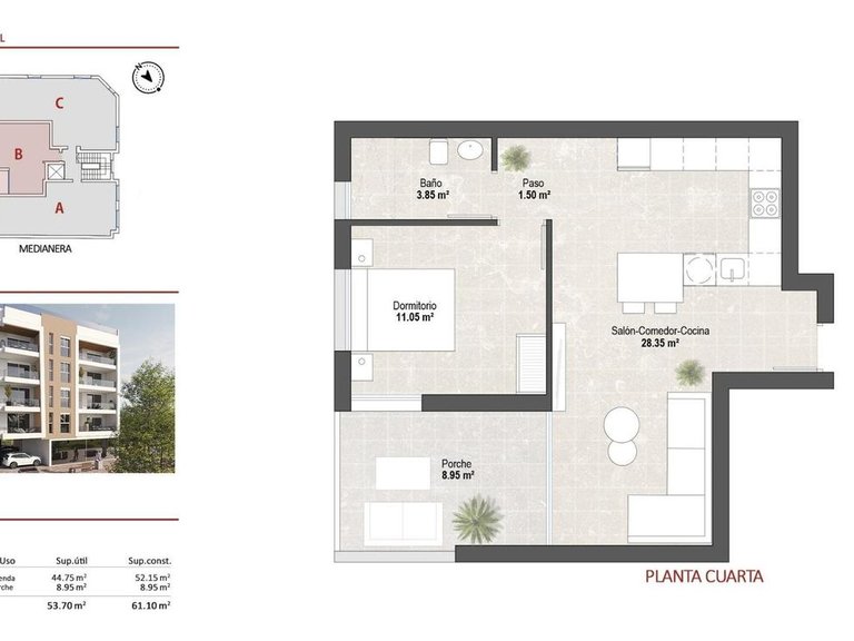 Penthouse for Sale in San Pedro Del Pinatar, Murcia 15