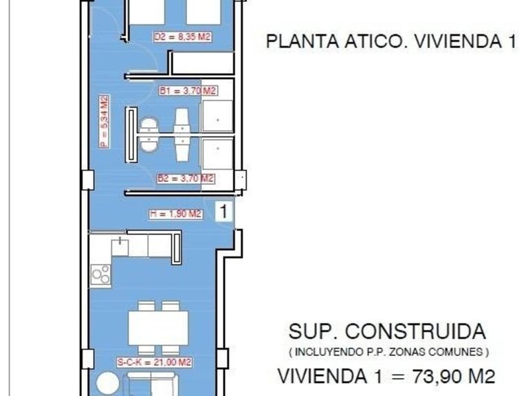 Penthouse for Sale in Torrevieja, Alicante 17
