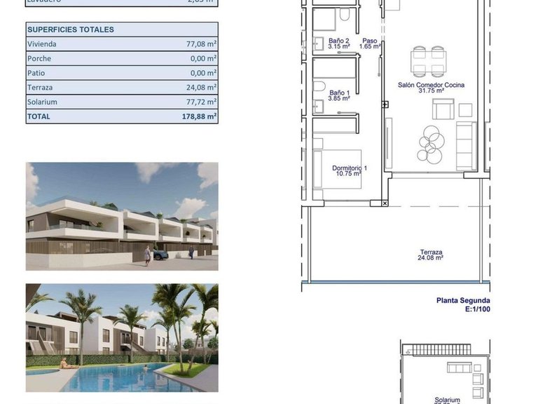 Penthouse for Sale in Pilar De La Horadada, Alicante 12