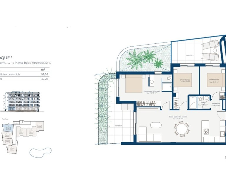 Apartment for Sale in El Valle Golf Resort, Murcia 9