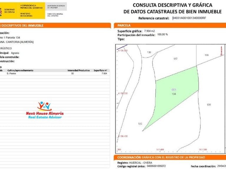Plot for Sale in Cantoria, Almeria 5