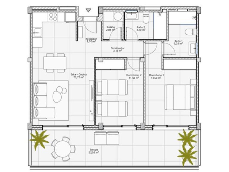 Apartment for Sale in Costa Adeje, Tenerife, España 17