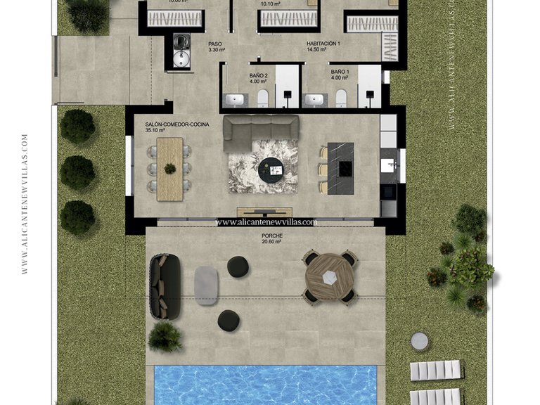 Villa for Sale in Hondón De Las Nieves, Alicante 14