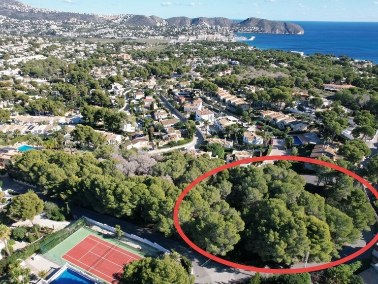 Plot for Sale in Costa Blanca Moraira, Alicante 1