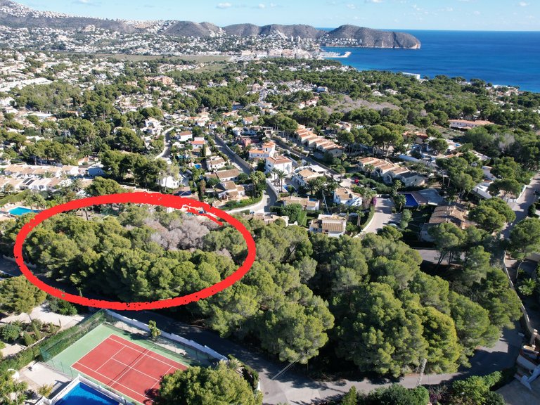 Plot for Sale in Costa Blanca Moraira, Alicante 1