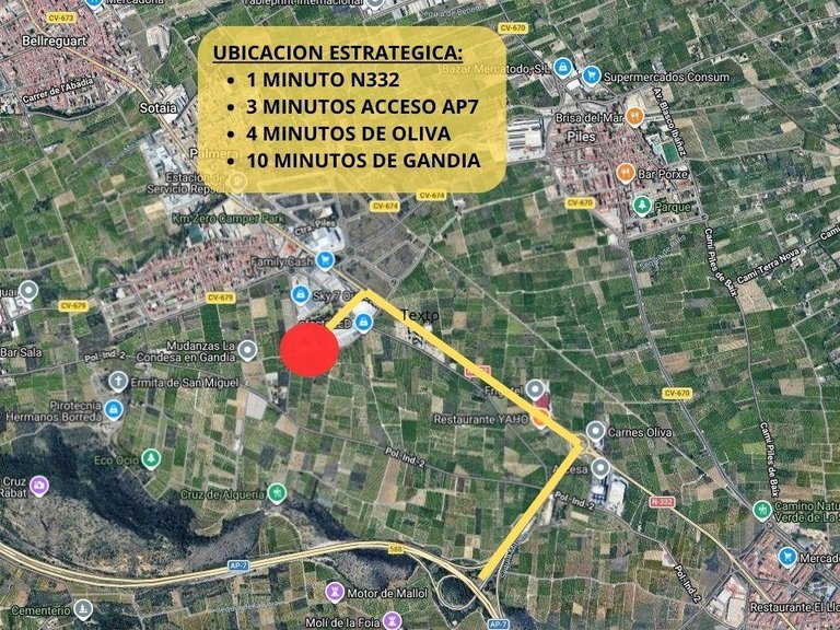 Plot for Sale in Alqueria De La Condesa, Valencia 12