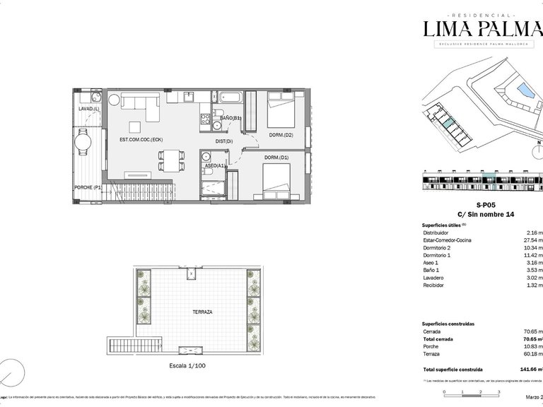 Penthouse for Sale in El Coll d´en Rabassa, Palma De Mallorca, Balearic Islands 2