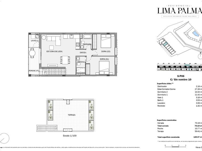 Penthouse for Sale in El Coll d´en Rabassa, Palma De Mallorca, Balearic Islands 2