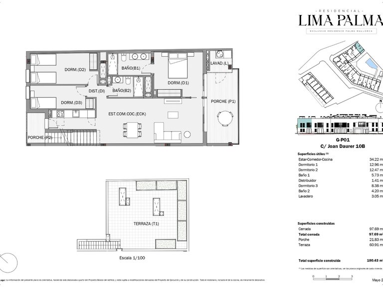 Penthouse for Sale in El Coll d´en Rabassa, Palma De Mallorca, Balearic Islands 11