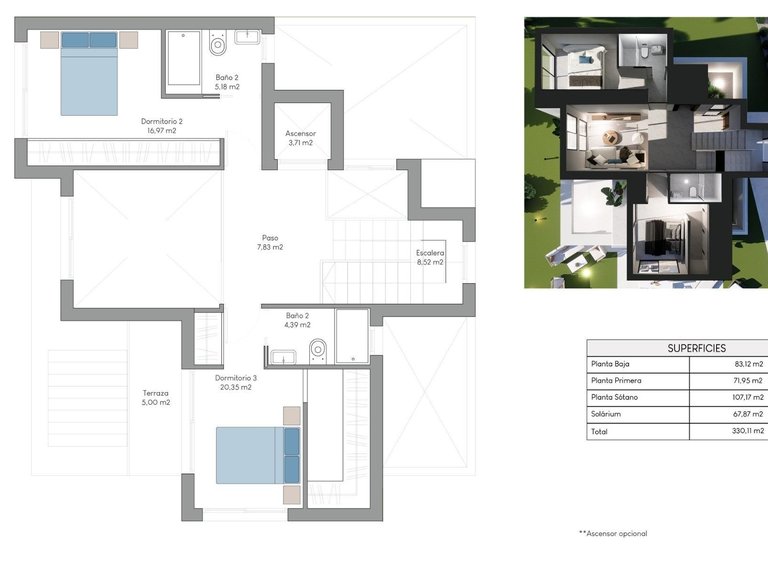 Villa for Sale in Balcón de finestrat, Finestrat, Alicante 32