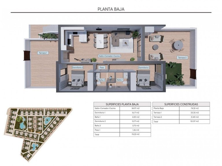 Villa for Sale in Los balcones, Torrevieja, Alicante 24