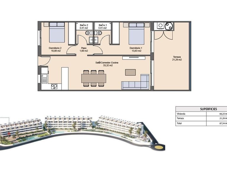 Apartment for Sale in Seascape resort, Finestrat, Alicante 38