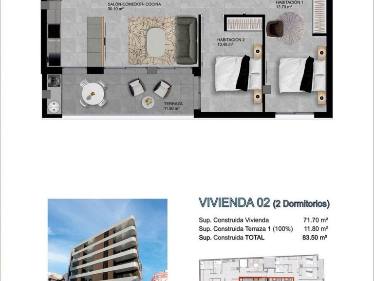 Apartment for Sale in Playa Levante, Santa Pola, Alicante 11