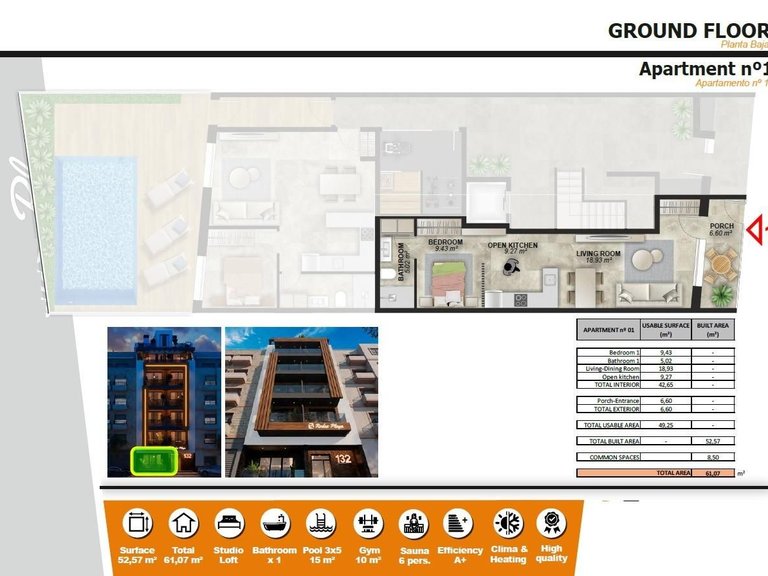 Apartment for Sale in Estacion de autobuses, Torrevieja, Alicante 23