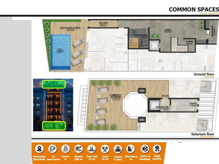 Apartment for Sale in Estacion de autobuses, Torrevieja, Alicante 31