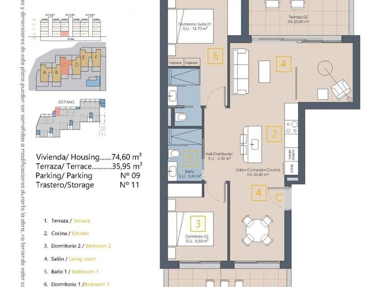 Apartment for Sale in Las Lomas del Rame-Bahía Bella, Los Alcázares, Murcia 9