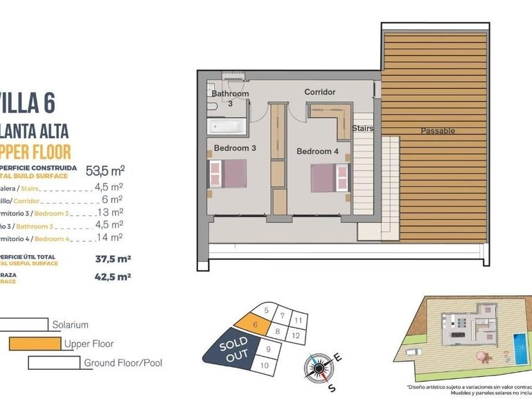 Villa for Sale in Finestrat Urbanizaciones, Finestrat, Alicante 39