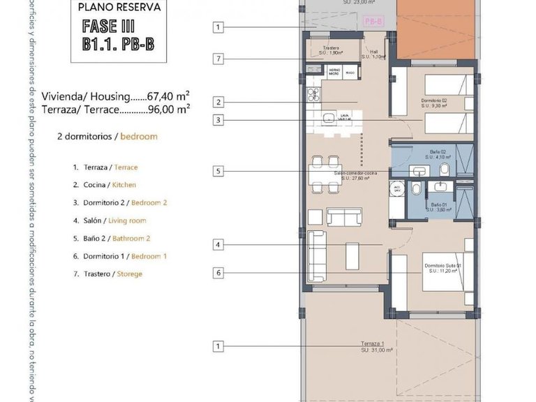 Apartment for Sale in Las Lomas del Rame-Bahía Bella, Los Alcázares, Murcia 38