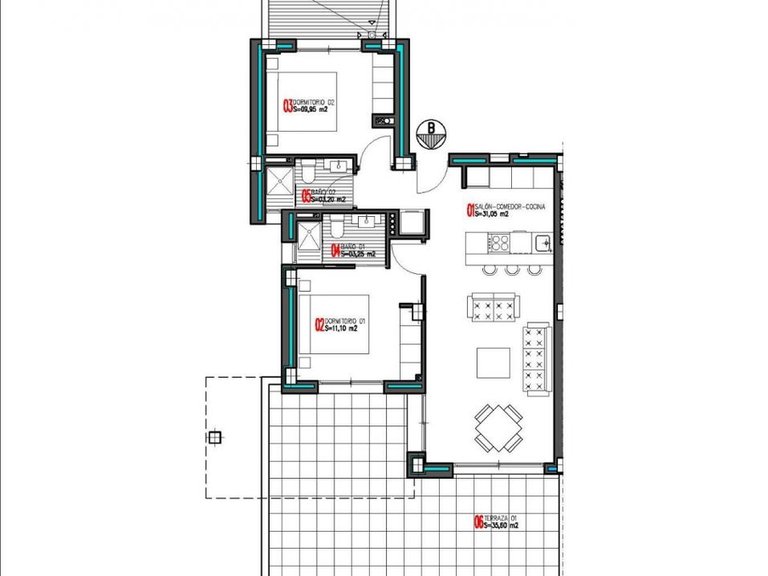 Apartment for Sale in Aguas Nuevas, Torrevieja, Alicante 12