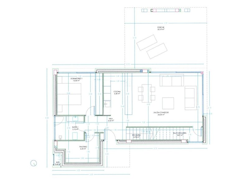 Villa for Sale in La solana garden, Alcalali, Alicante 48