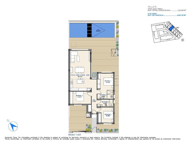 Villa for Sale in Las Lomas del Rame-Bahía Bella, Los Alcázares, Murcia 11