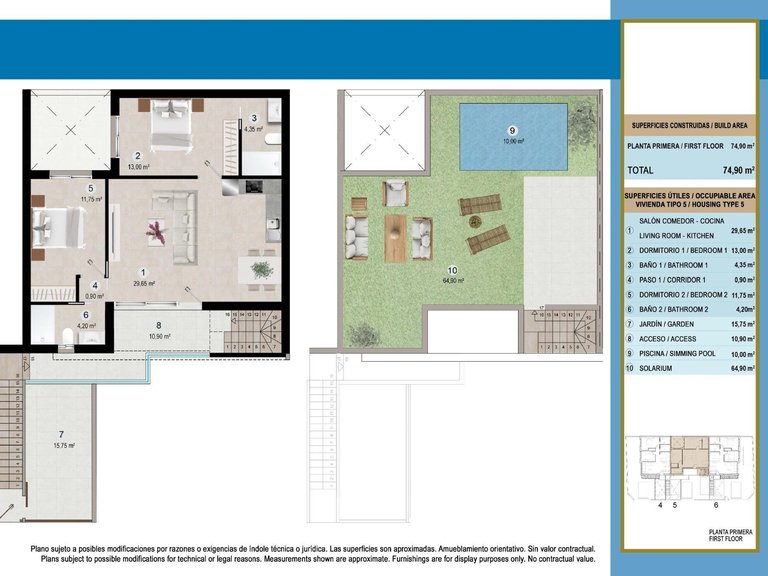 Villa for Sale in LA PUNTICA, Lo Pagan, Murcia 9