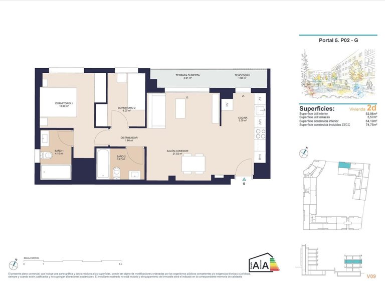 Apartment for Sale in Pau II, Alicante, Alicante 10