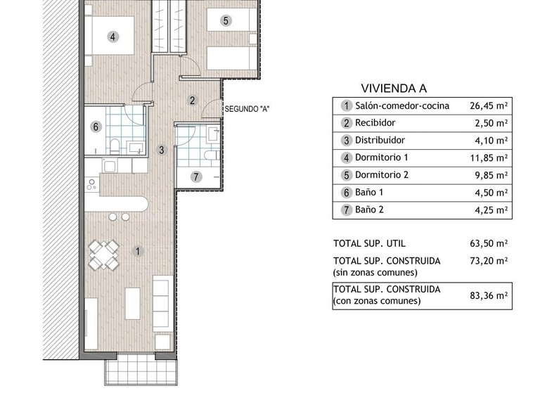 Apartment for Sale in Centro, Puerto De Mazarrón, Murcia 8