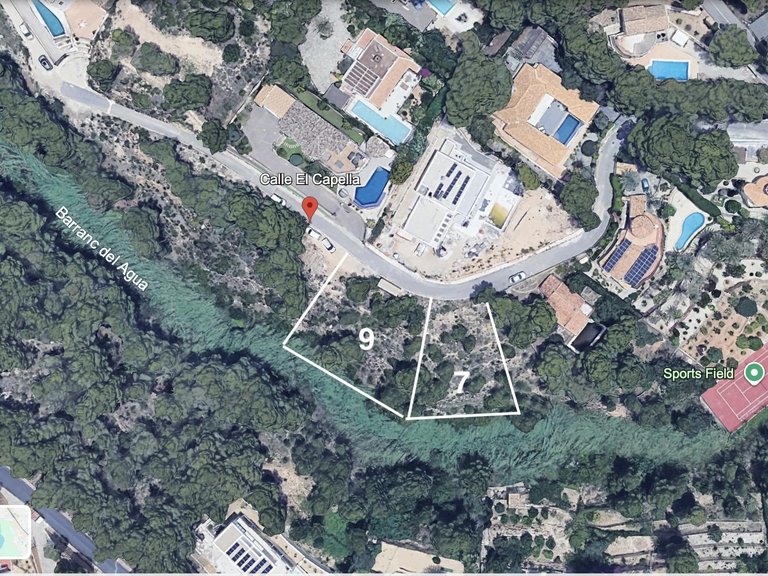 Plot for Sale in Galera de las palmeras, Altea, Alicante 2