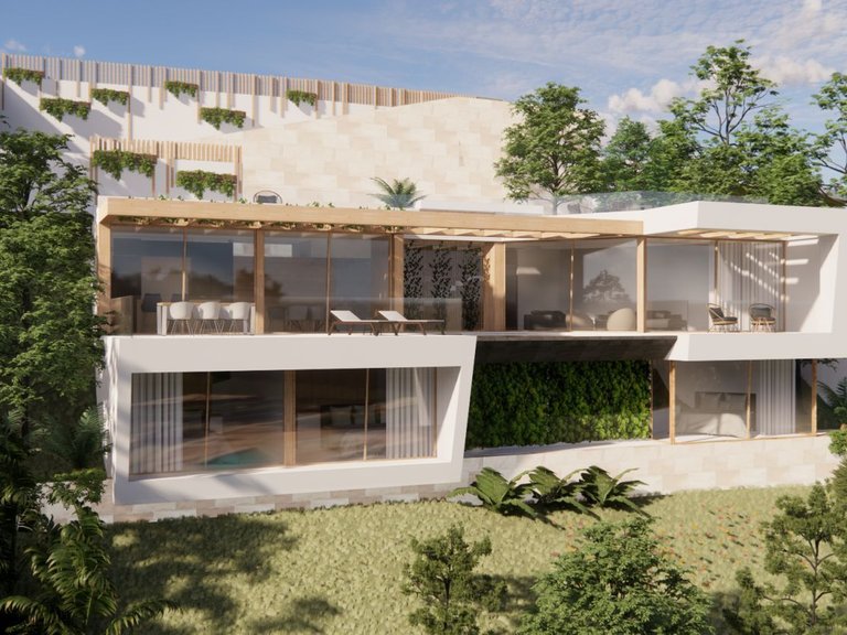 Magnificent construction project with license and sea views , Calvià, Baleares 1