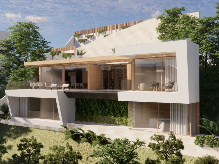 Magnificent construction project with license and sea views , Calvià, Baleares 2
