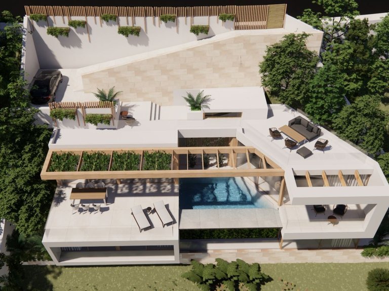 Magnificent construction project with license and sea views , Calvià, Baleares 3