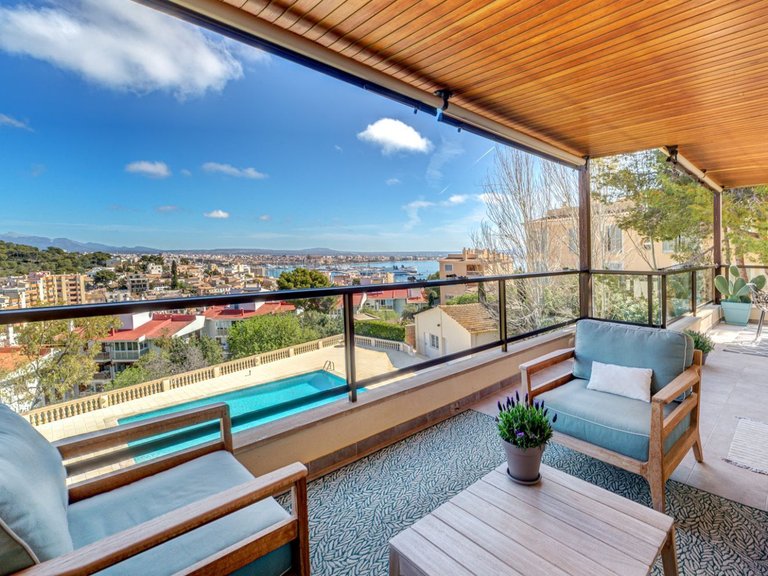 Magnificent luxury flat completely refurbished in 2021 with stunning views of the bay of Palma. , Palma de Mallorca, Baleares 1