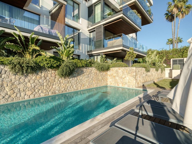 A splendid ground-floor flat with a modern design, featuring a large terrace in La Bonanova, Palma , Palma de Mallorca, Baleares 1