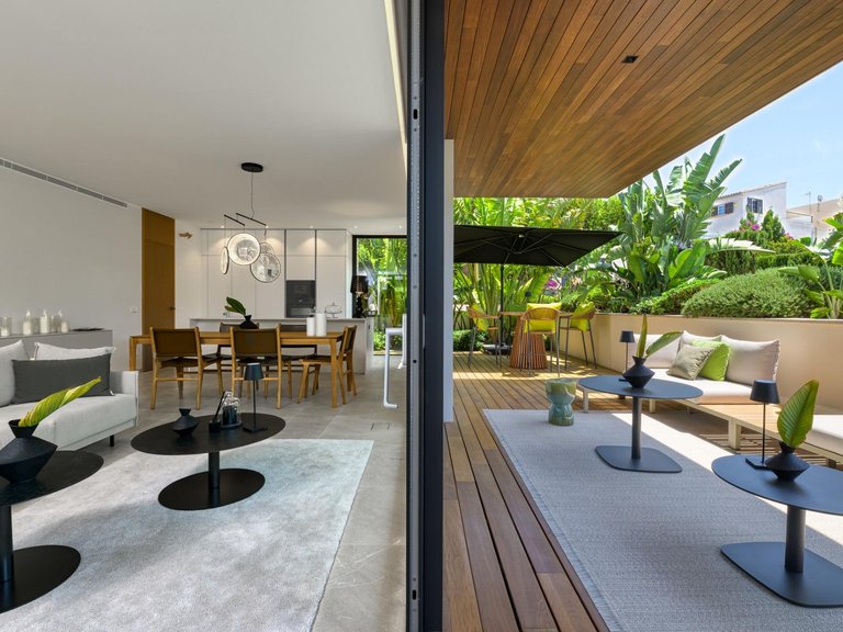A splendid ground-floor flat with a modern design, featuring a large terrace in La Bonanova, Palma , Palma de Mallorca, Baleares 3