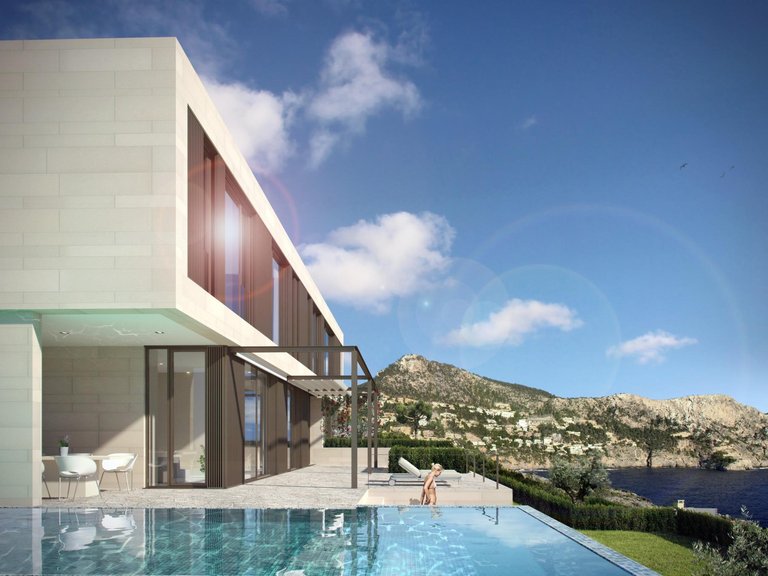 Impressive villa with fantastic sea views in Puerto Andratx , Andratx, Baleares 4