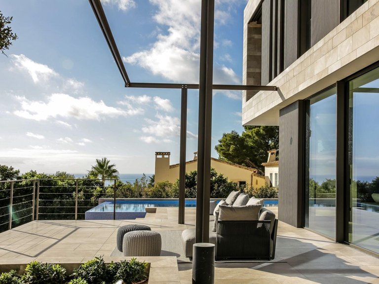 Impressive villa with fantastic sea views in Puerto Andratx , Andratx, Baleares 6