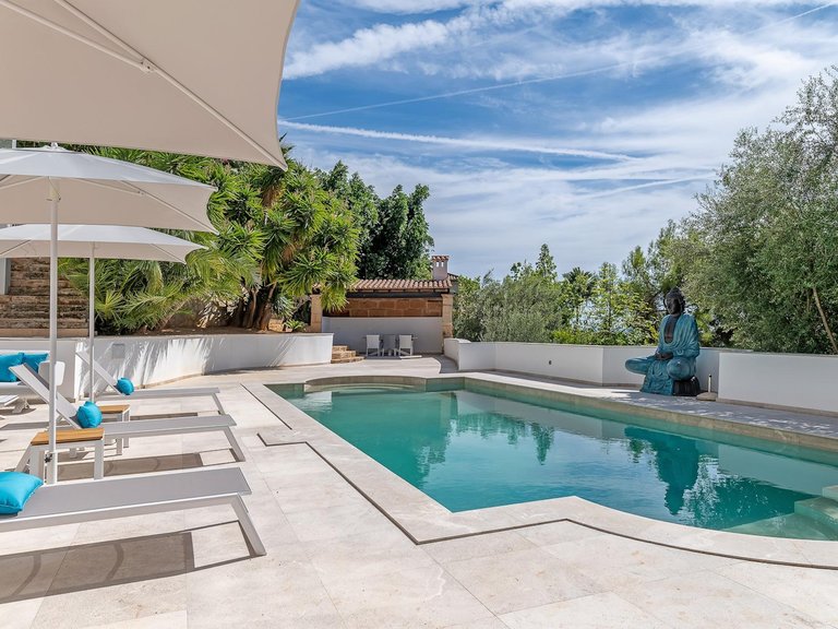 Elegant villa in Son Vida with unique sea and golf views , Palma de Mallorca, Baleares 3