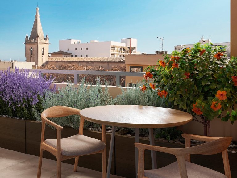 Completely refurbished brand new flat with terrace and parking. , Palma de Mallorca, Baleares 1