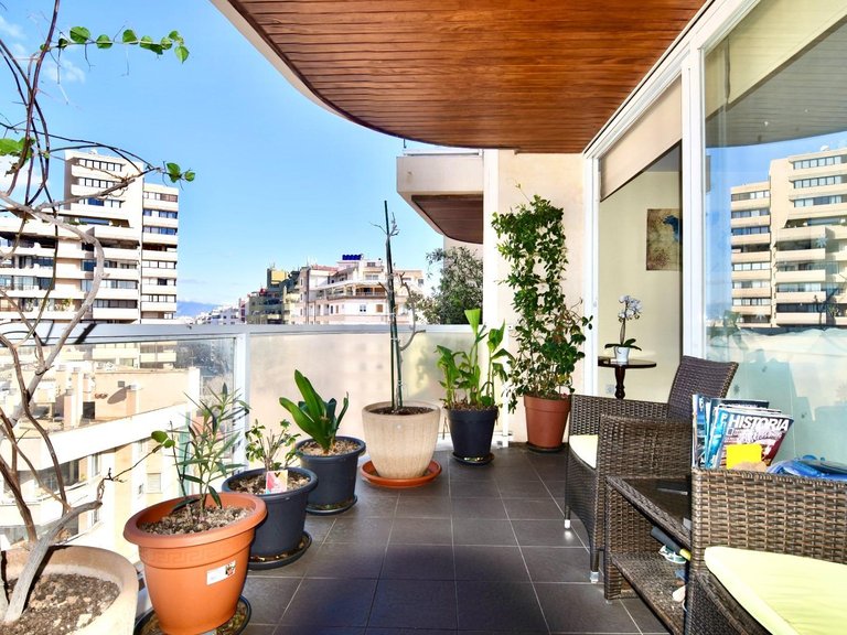 Bright apartment with panoramic mountain and Bellver Castle views , Palma de Mallorca, Baleares 1