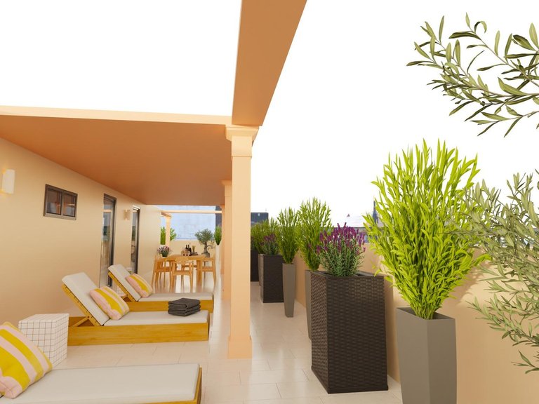 Exclusive penthouse with panoramic rooftop in Palma, luxury living with views of sea, city & mountains , Palma de Mallorca, Baleares 6