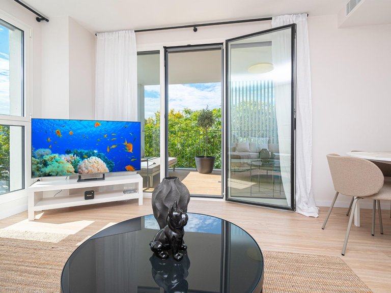 Furnished two-bedroom flat in a newly built residential complex with swimming pool and parking. , Palma de Mallorca, Baleares 11
