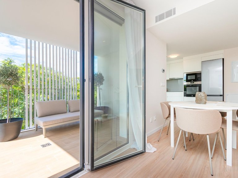 Furnished two-bedroom flat in a newly built residential complex with swimming pool and parking. , Palma de Mallorca, Baleares 9